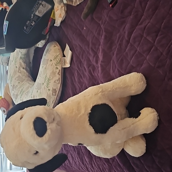 Jellycat Black and White Dalmatian Plush Dog Toy - Picture 2 of 3